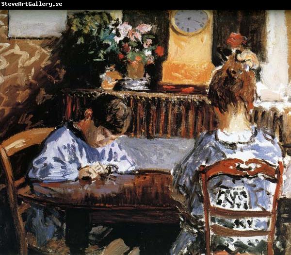Alfred Sisley The Lesson